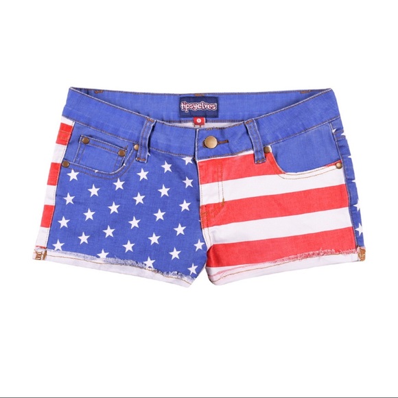 Shoes - Tipsy Elves Liberty Jean Shorts Shoes - Tipsy Elves Liberty Jean Shorts